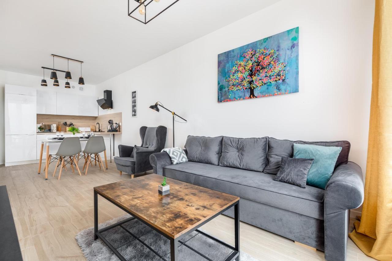 Przytulny Apartament 65 W Centrum Sczecina Щецин Экстерьер фото